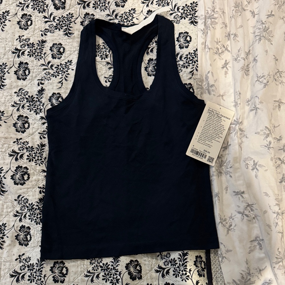 Lululemon Athletica Navy Tank Top